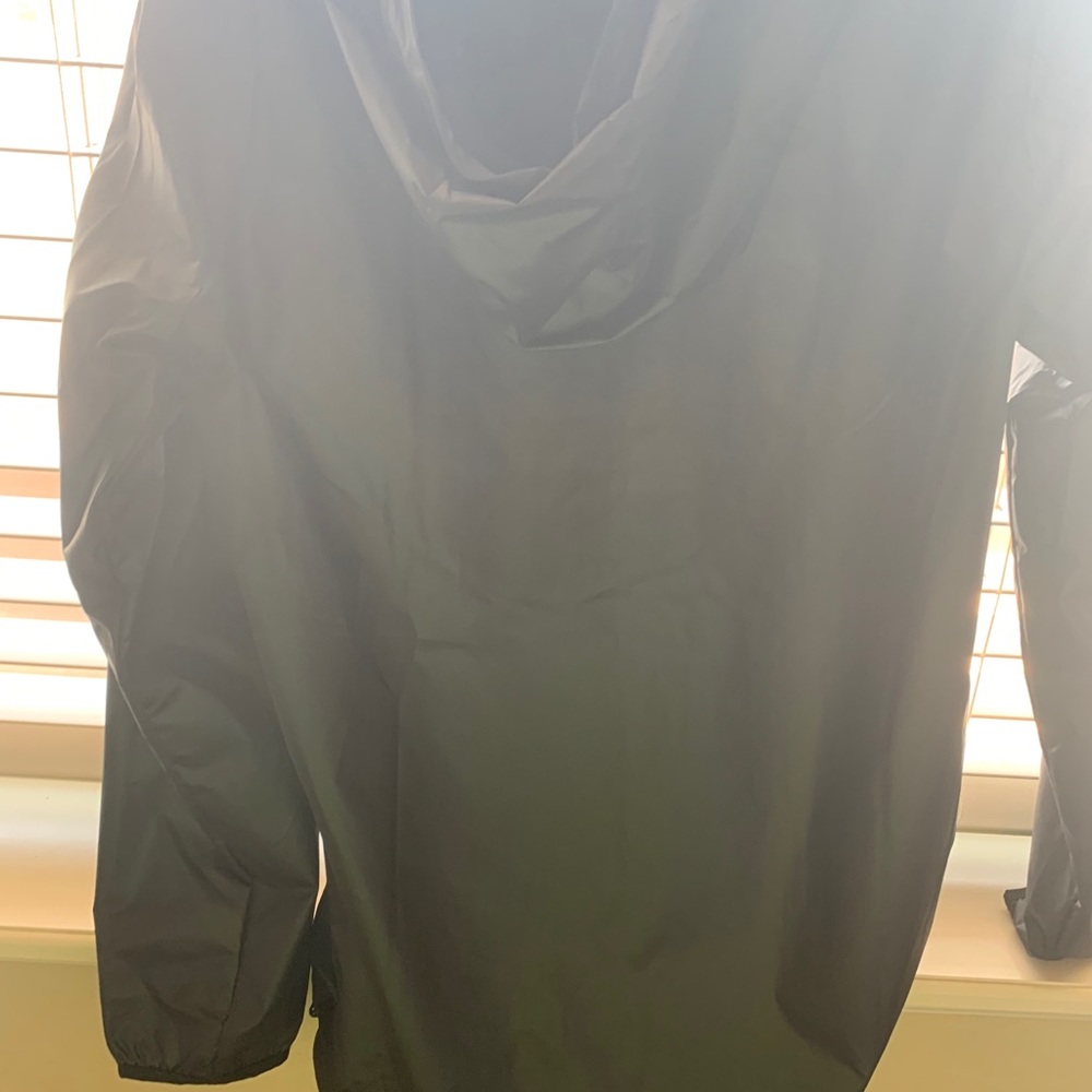 Adidas zip up rain coat